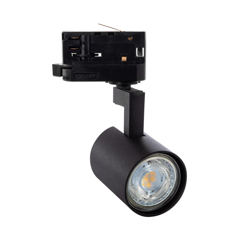 Projecteur Led Sur Rail Allumage Source Led Gu