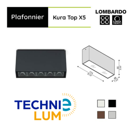 Plafonnier LED - Kura Top X5
