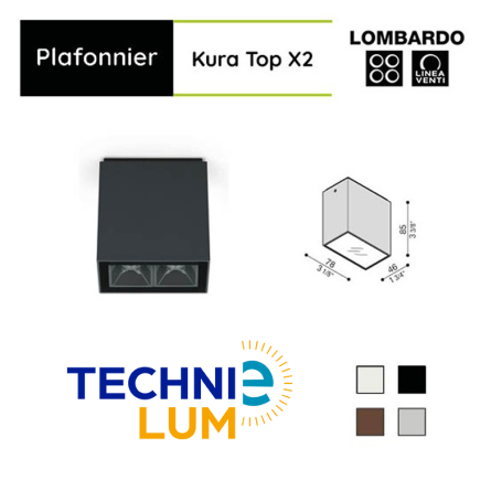 Plafonnier LED - Kura Top X2