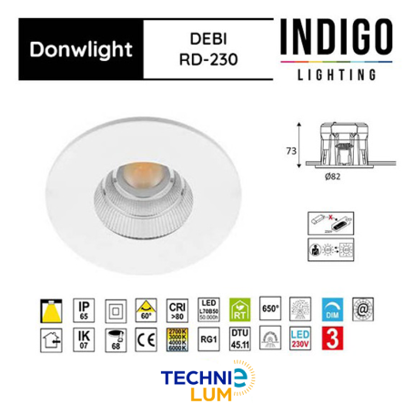 Downlight LED - DEBI RD-230