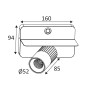 Applique LED Aurea 3W