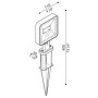 Spot LED LOMBARDO - KIT 04 - Tag 110 Garden