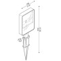 Spot LED - KIT 06 - Tag 210 Asimmetrico Garden