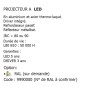 Projecteur LED - ZELDA